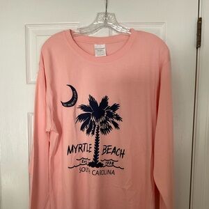 Ladies Myrtle Beach long sleeve tee shirt